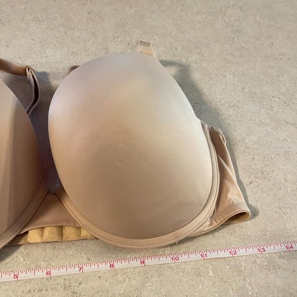 Pink Victoria's Secret Wear Everywhere Push Up Bra 36DD Nude - Picture 3 of 8